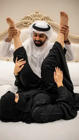 My Funny Husband 😅❤️  #ModestWear #ArabFashion #SaudiLook #NiqabStyle #AbayaFashion 