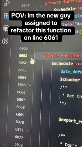 My computer froze the first time i folded this function #vscode #code #work #funny 