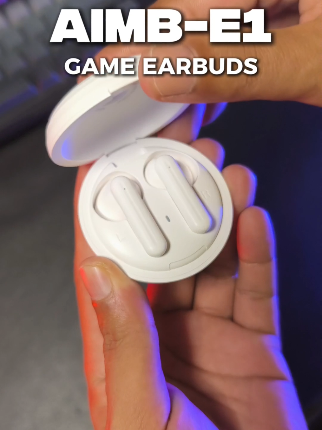 Low-key lang yung design, pero panalo sa tunog. #gamingearbuds #earphone #earbuds #aimbe1earbuds #bluetoothearphone 