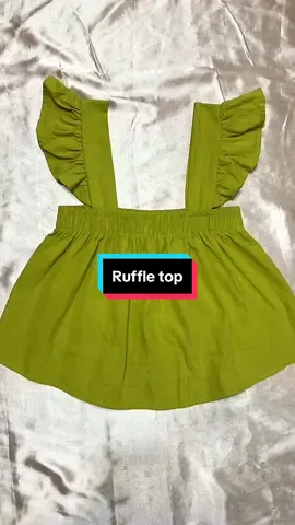 Ganda nyan kung mapuson ka matatago talaga ng top na yan #ruffletop #top #outfits #outfitforwomen #TikTokFashion 