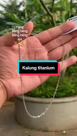 Kalung Titanium Bergaransi Anti Karat, Anti Luntur, Anti Alergi✨ Free Box (Dompet + Kartu Garansi) ⚡️⚡️⚡️ #kalungtitanium #kalungantikarat #kalungtitaniumantikarat #kalungaesthetic 