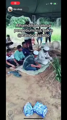 Alhamdullilah semua selesai. al-fatihah Cikgu lie (Rambo Castello)🤲🏻 @Rambo Castello -PS-Arwah sakit masa pergi indonisa dan masuk hopital jogjakarta.lalu mehembus napas terakhir pada hari jumaat.Hilang seorang pengibur kita semua🥲.doakan agar cikgu tenang disana🤲🏻 #rambocastello 