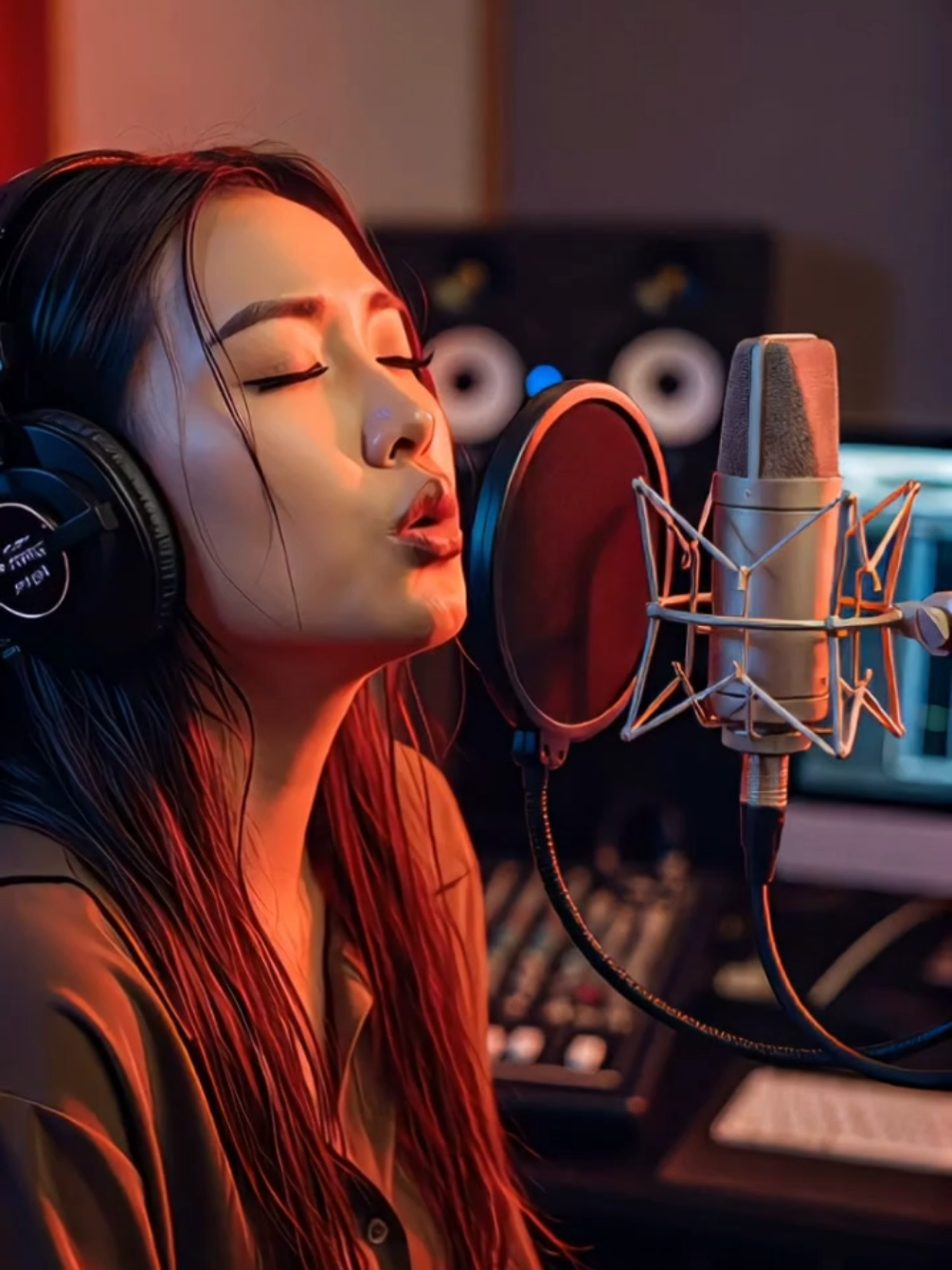 Judul Lagu: Luka Disini  Video Ai  #coversong #ai #music  #trending #fyp 