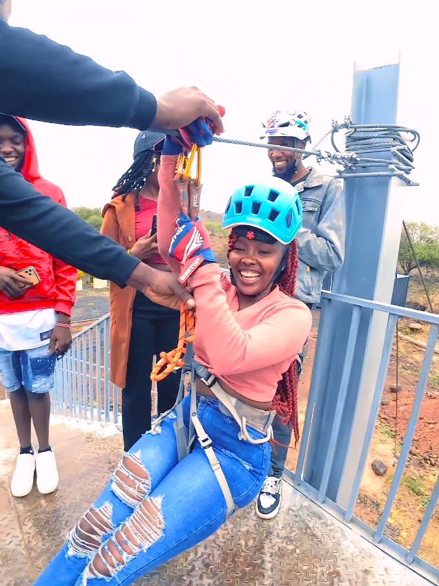 Smiling on the outside, calculating life choices on the inside 😅  . . #sironkavalleyresort #zipline #ziplineinkenya #kenyantiktok🇰🇪 #fyp 