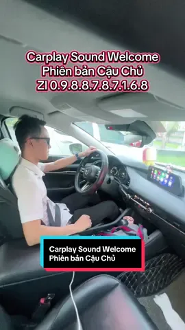 Hô nay chuyển sang làm cậu chủ thôi  #carplay #sound #xuhuong #doxechuyennghiep 