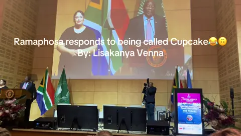 #Cupcake #Ramaphosa#journalist