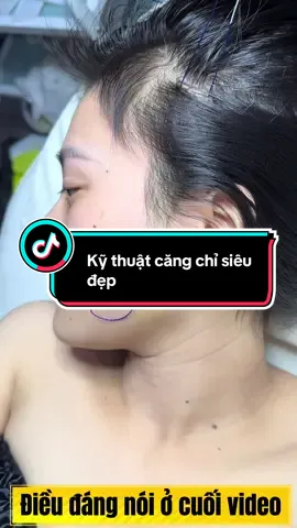 Kỹ thuật căng chỉ siêu đẹp mà vừa bền#tuongtac #tuongtactiktok #xuhuongtiktok #xuhuong 