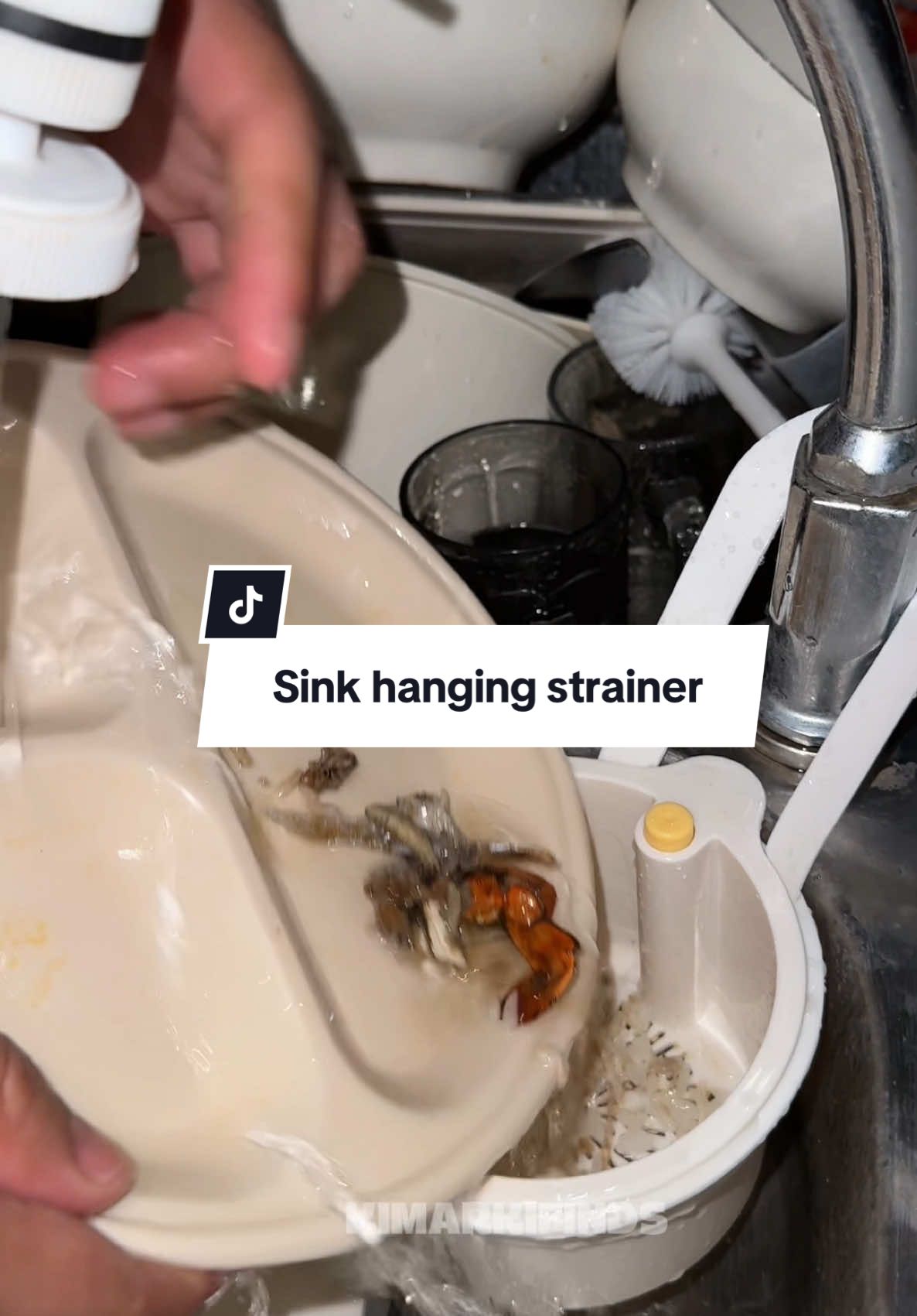 Maiiwasan na ang pagbara sa lababo or sink natin dahil dito sa Sink Hanging Strainer Basket! iwas bara sa lababo. #sink #strainer #sinkstrainerfilter #sinkdrainer #drainer 