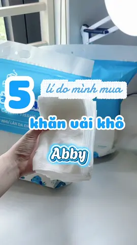 Khăn vải khô Abby, lựa chọn thông minh của mẹ bỉm hiện đại 🧽🫧 #abby #khanvaikhodanang #forbaby #xh #fyp 