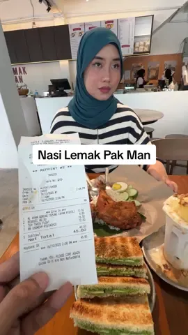 Nasi Lemak Pak Man Seksyen 13 Shah Alam #Foodie #NasiLemak #ShahAlam 
