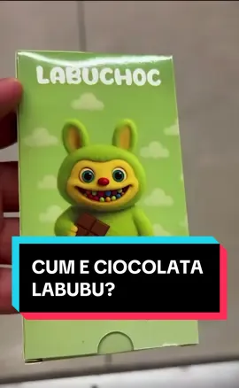 Hai sa vedem azi cum e ciocolata Labubu! #labubu #chocolate #fy #killerbananaz 