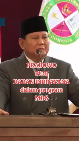 Dadan indrayana kepala BGN mendapatkan pujian president prabowo subianto atas kinerjanya dalam Program makan bergizi Gratis #CapCut #mbglovers❤️ #prabowo #makanbergizigratis  