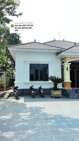 Trả lời @voi5494 gợi ý mẫu nhà tân cổ điển mái Nhật 4 phòng ngủ tại khu vực nông thôn mới  #xaydung #xuhuong #fouryou #nhadep #kientrucntn 