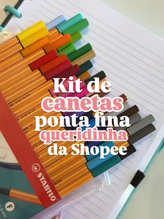 Solte a sua criatividade com cores vibrantes! 🎨✨ Nosso KIT de Canetas Fine Line (12, 24, 36 ou 48 cores) tem ponta fina de 0.4mm para traços precisos e detalhes incríveis. Perfeitas para escola, trabalho ou hobby! Transforme suas anotações e desenhos em obras de arte! 🛒 Compre agora 👉 https://s.shopee.com.br/4VUGvxkk0k ⚠️ Promoção sujeita à alteração de preço e estoque do site  #CanetasFineLine #MaterialEscolar #PapelariaFina #Desenho #Lettering #Estudos #CoresVibrantes #Arte #Criatividade