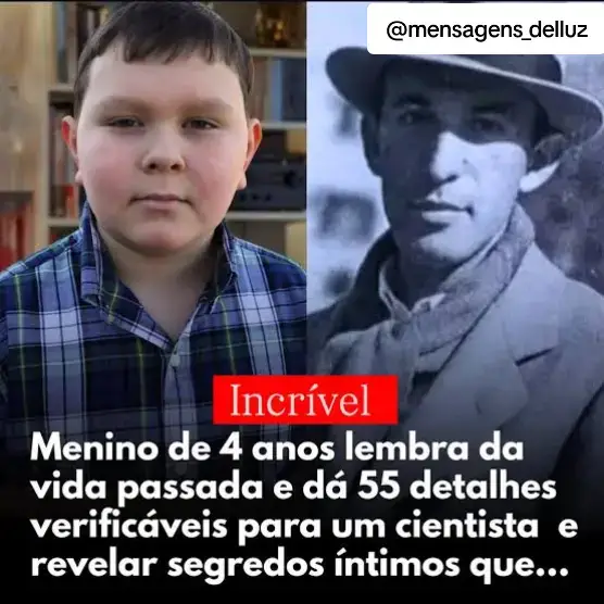 Ryan Hammons, de apenas 4 anos, em Oklahoma (EUA), começou a acordar gritando e pedindo para “voltar para casa, para Hollywood”. Seus pais ficaram perplexos, pois o filho jamais havia tido contato com filmes antigos ou com a história de Hollywood. Ryan, então, fez uma declaração chocante: “Eu não sou Ryan, eu costumava ser outra pessoa. Eu dançava na Broadway e fazia filmes”. Ele falava sobre ter três filhos, uma casa grande e ter morrido quando seu coração parou de bater aos 61 anos. Desesperada, a mãe, Cindy, pegou um livro de Hollywood dos anos 1940 em uma biblioteca. Ao folhear, Ryan ficou eufórico, reconhecendo várias pessoas. Em uma página, ele apontou para um homem em uma foto e gritou: “Mamãe, esse sou eu!”, identificando-se como um homem de terno. Diante do sofrimento do filho, Cindy contatou o Dr. Jim Tucker, psiquiatra e pesquisador de reencarnação da Universidade da Virgínia, que viajou para Oklahoma e entrevistou Ryan. O menino, então com 5 anos, descreveu a empresa em que trabalhava, os ternos caros que usava e, o mais impressionante, o dia de sua morte, afirmando ter morrido de ataque cardíaco aos 61 anos. O Dr. Tucker iniciou uma investigação. Após semanas, sua equipe identificou o homem da foto como Marty Martyn, um agente de talentos de Hollywood que também teve pequenos papéis. Os registros confirmaram que Marty Martyn morreu em 1964, aos 61 anos, de ataque cardíaco, tinha três filhos, uma esposa loira e morava em uma mansão em Hollywood. O Dr. Tucker entrou em contato com a família sobrevivente de Marty, que confirmou detalhes íntimos da vida dele, como a existência da piscina em formato de rim e muito mais. O ponto de maior impacto ocorreu quando Ryan se encontraram com a filha de Marty Martin. Ryan a reconheceu imediatamente e a chamou pelo nome. Ele descreveu o hospital onde morreu, com suas paredes verdes, e o sentimento de não querer deixar a família. O Dr. Tucker documentou mais de 55 detalhes específicos que comprovavam a identidade anterior de Ryan como Marty Martyn, transformando o caso em um dos mais bem documentados cientificamente. 📗 Fonte: Pesquisa do Dr. Jim Tucker (Universidade da Virgínia) #espiritualidade #paranormal #mediunidade #espiritual #vidaspassadas 