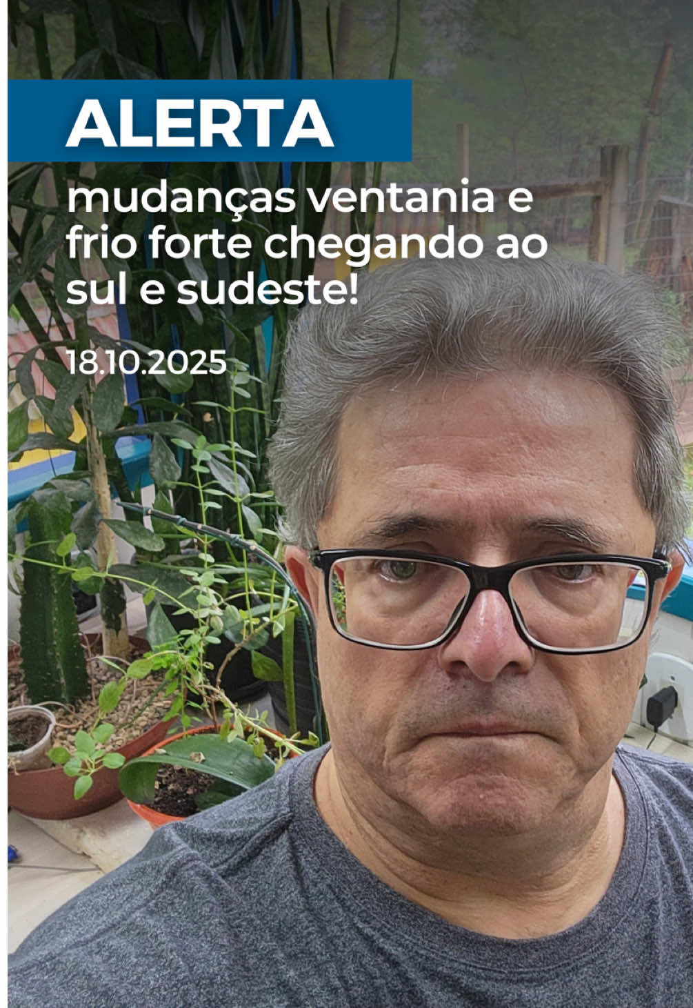 18 de outubro de 2025 — Alerta de mudanças no tempo! Uma nova frente fria combinada com ventos fortes avança pelo Sul e parte do Sudeste, trazendo queda acentuada de temperatura, rajadas intensas e risco de tempo severo em algumas áreas. Fique atento às condições do clima e acompanhe as atualizações com Ronaldo Coutinho, que há mais de 30 anos leva informação segura e confiável sobre as mudanças do tempo no Brasil. Para previsões personalizadas e exclusivas, participe dos Grupos VIPs pagos da Climaterra (Sul e Brasil). E inscreva-se no nosso Canal do YouTube — Canal do Tempo para receber alertas e análises completas. . . . . . #Climaterra #RonaldoCoutinho #adrimqs #PrevisãoDoTempo #FrenteFria   