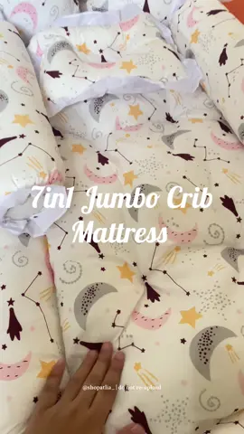 Nesting 🤰 | 7in1 Jumbo Crib Mattress  looking for high quality & affordable mattress for your baby? check this out! 🫶🏼 #fypage #trendingvideo #cribmattress #jumbocribmattress #nursingpillow 