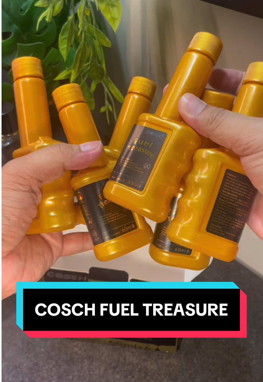 COSCH Fuel Treatment Addictives Carbon Injector Cleaner for Car & Motorcycle 60ml*6 Set Boosts Engine Performance Reduces Fuel Consumption and Cleans Carbon Deposits #cosch #fueltreatment #fueltreasure #carboncleaner 
