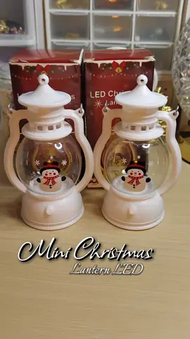 Mini Christmas Lantern LED lights with Santa snowman, Small hanging lanterns for Christmas tree 🎄✨ #lantern #christmasdecor #christmas #decoration #ledchristmaslights 