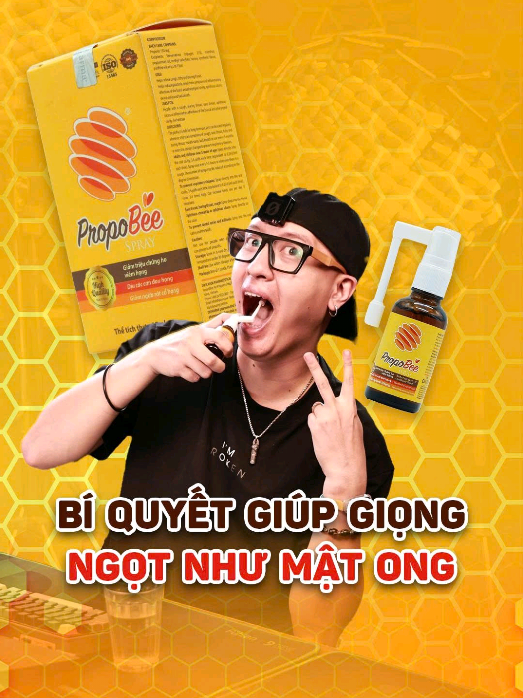 Quốc dân gì mấy cái đèn, mấy cái mic. Bảo vệ cái họng mình mới là thứ quan tâm đầu tiên nhé các KOL/KOC! #dkpharma #xithong #propobee #phamcu95 #tmgr 