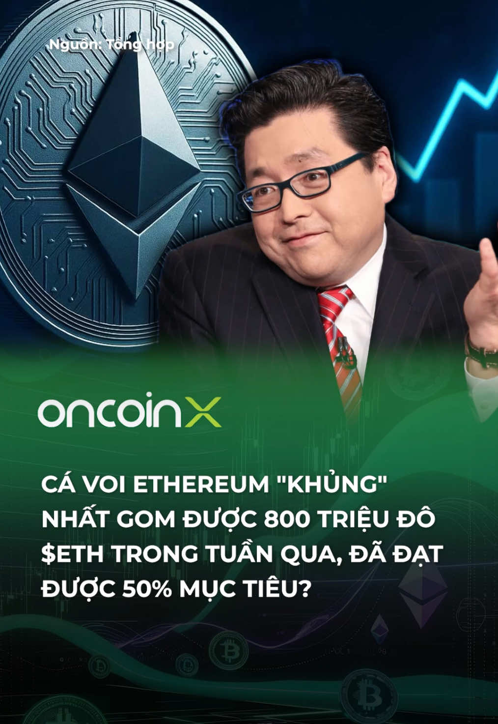 Không biết đợt này BitMine đã gom được ETH ở đáy chưa, hay lại làm nhẹ cái đỉnh tiếp 🤣 #oncoinx #ethereum #eth #bitmine 