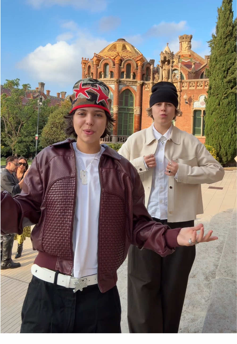 We in Barcelona baby #fashion #OOTD #grillz #outfitinspo #fashionweek 