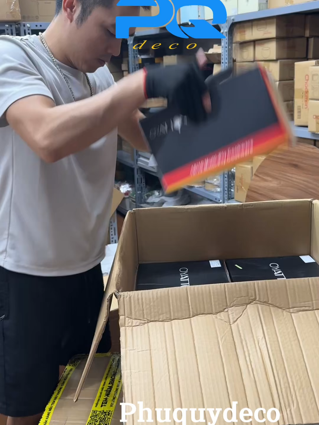 Hàng về ngập kho P2 #phuquydeco