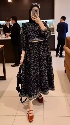 EXTU HERITAGE - Resty Midi Dress#mididress #mididresskekinian #fyp 