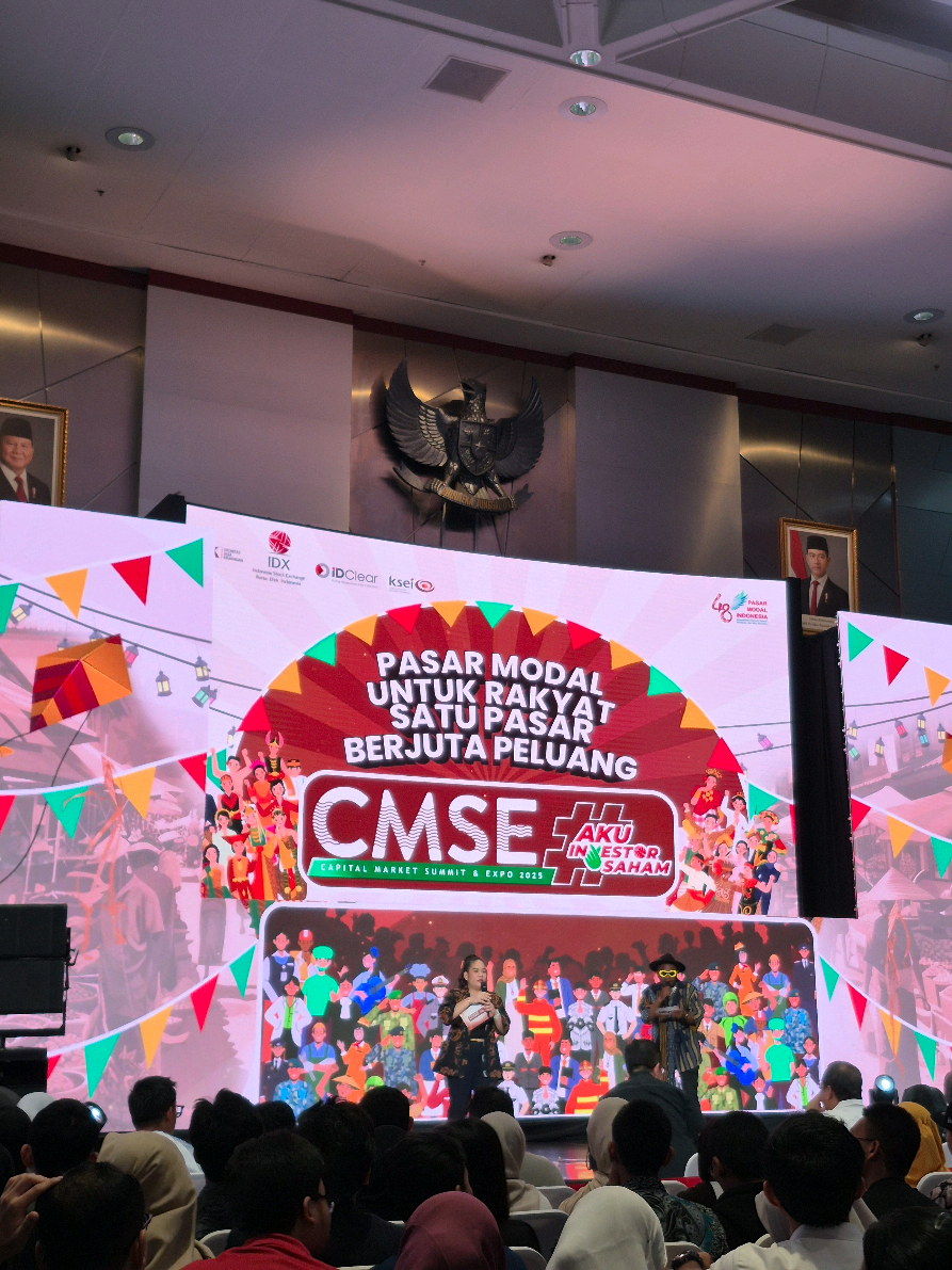CMSE 2025 📈 #idx #indonesiastockexchange #bursaefekindonesia #cmse2025 #saham 