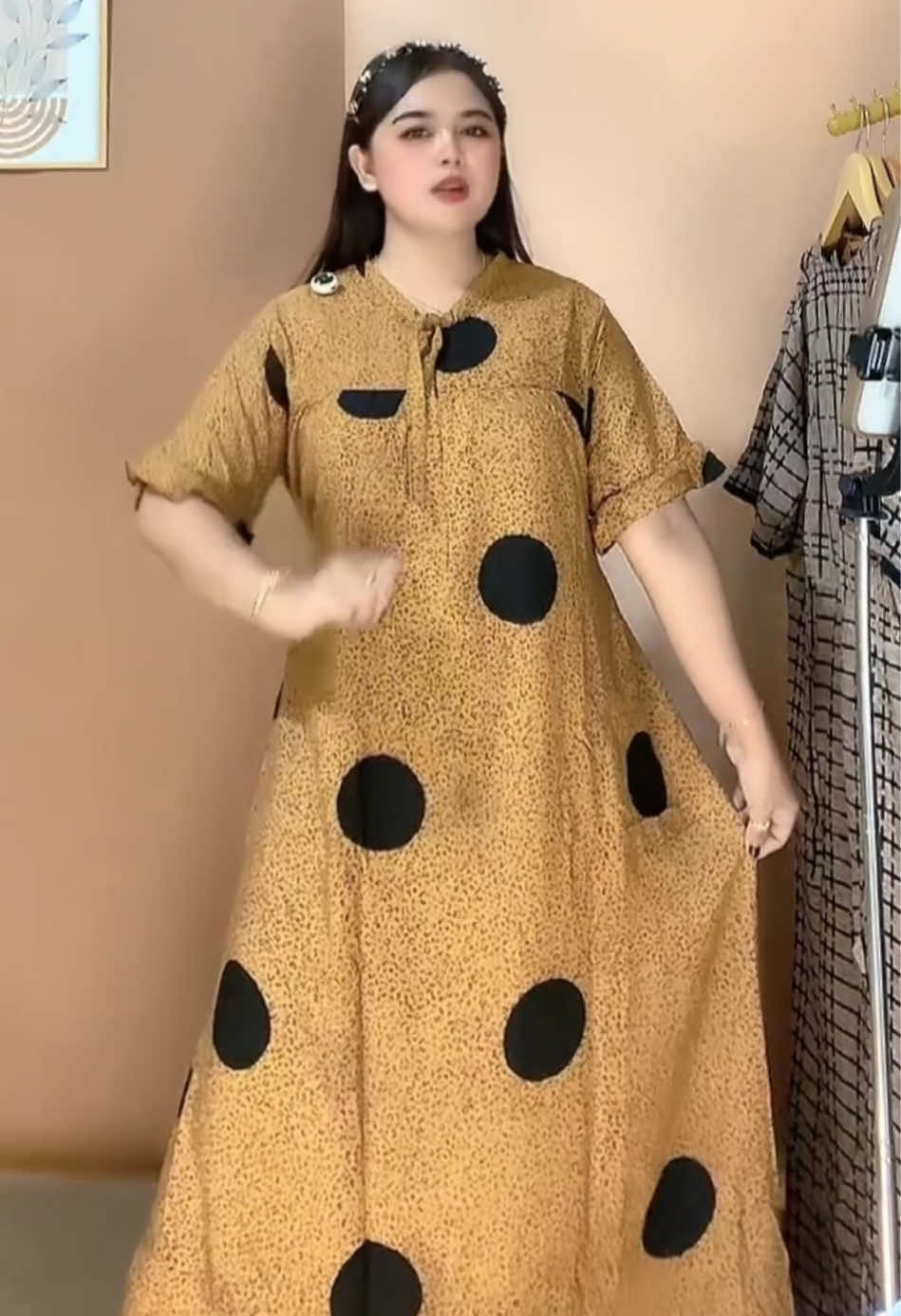 Bahan katun rayon adem #dress #daster 