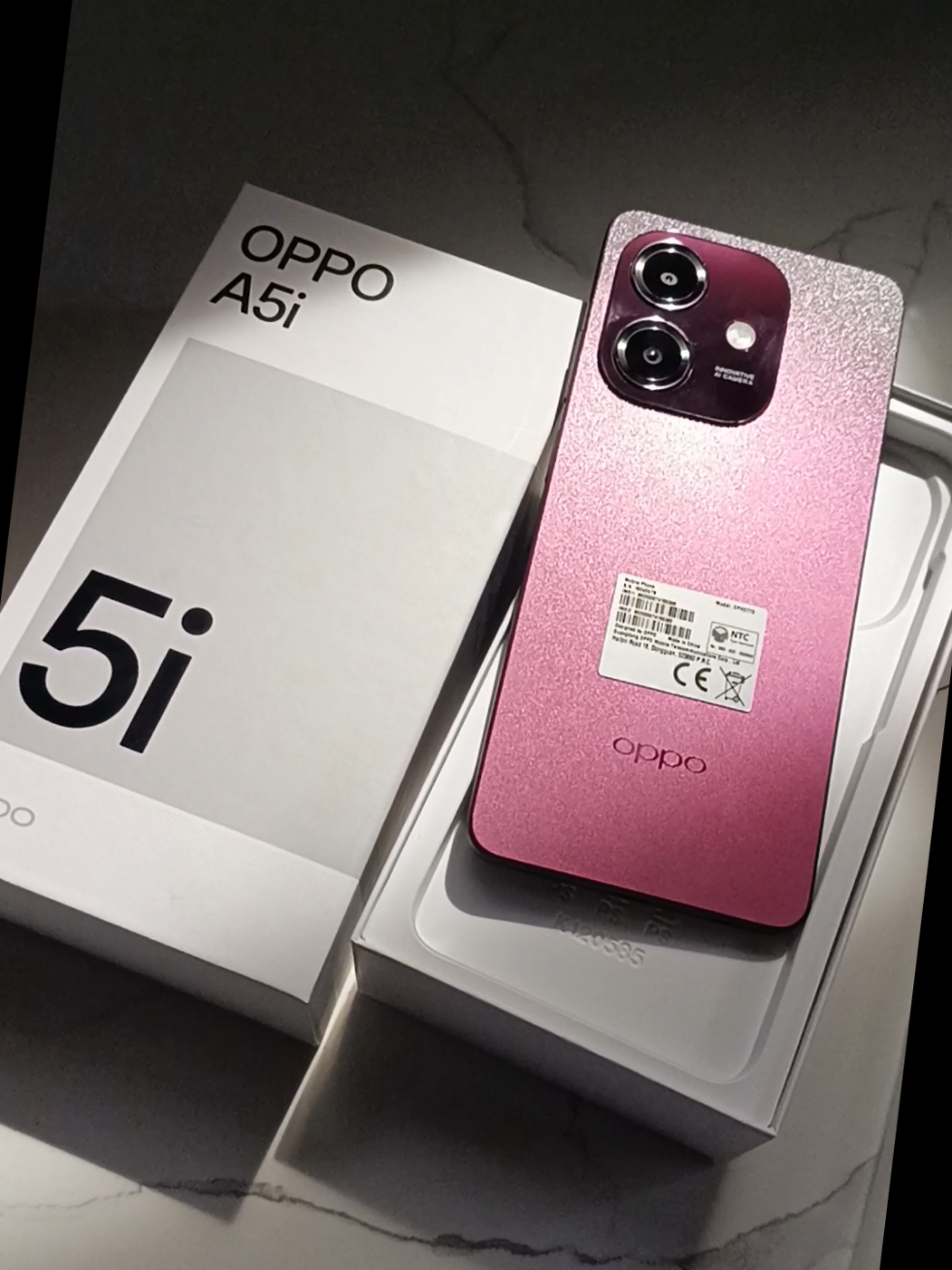 BUDGET FRIENDLY CELLPHONE  OPPOA5i 4+64GB / 4+128GB Avaiblable color: Starry purple and Nebula Red  Specifications: - 6.67' 90Hz Ultra Bright Display -   up to 1000 units peak brightness - SGS Military grade shock resistance - Snapdragon 6s 4G Gen 1 Chip set -8MP Rear + 5MP Front camera -up to 300%Ultra volume mode -up to 6GB RAM with 128 GB Storage -5100mah battery, 45W SUPERVOOC , flash charge #oppo #oppoa5i #oppophilippines #budgetphone #oppophone 