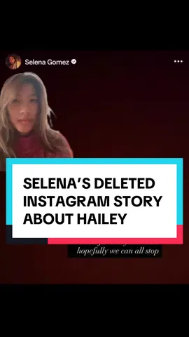 Why is Selena so shady on her instagram story sometimes?! #selenagomez #haileybieber #rarebeauty #jaketaustin #instagramstory