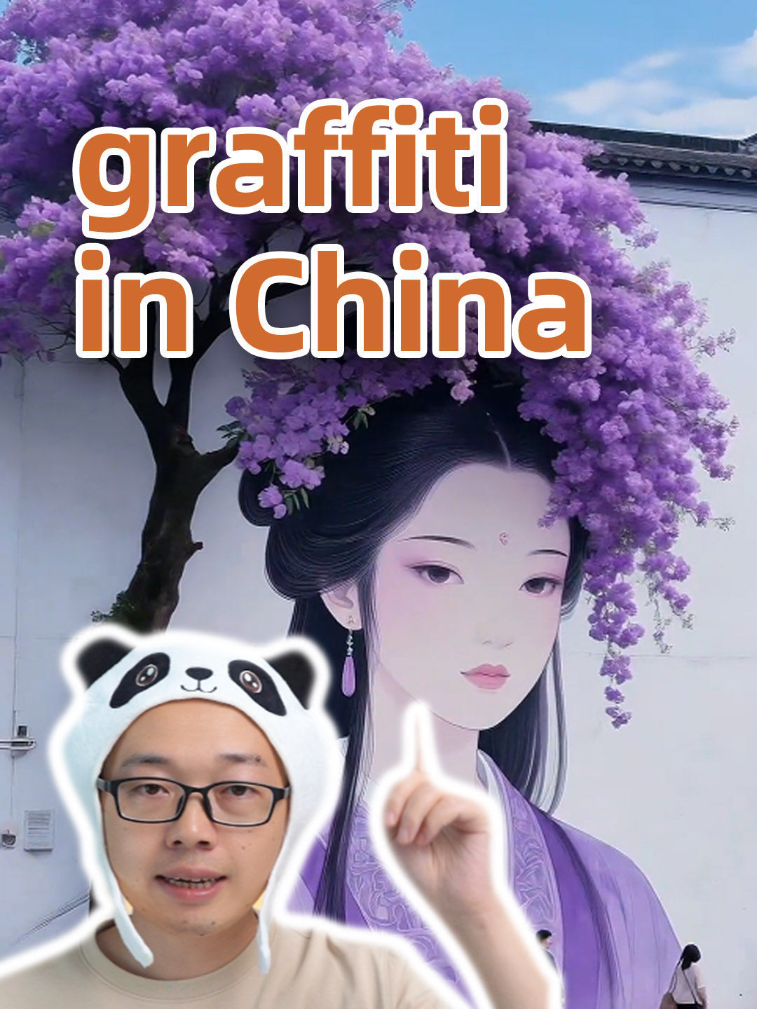 distinctive graffiti in China#chineselifestyle #pandahaigo #graffiti ##Chineselife #Chineseaesthetic