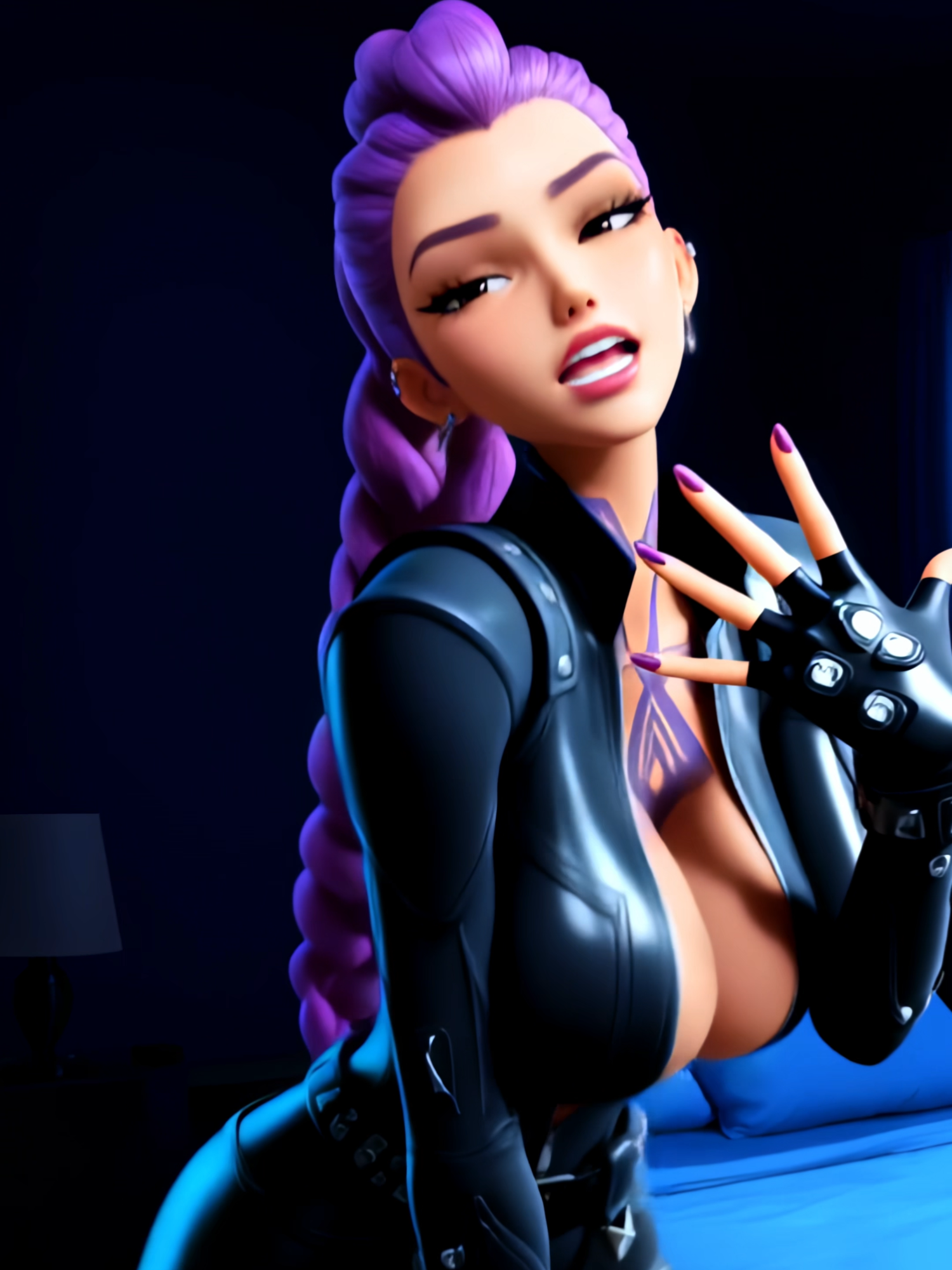 Rumi does some spiritual healing before her demon hunt 😈 OG by : @rina_magi 🔥 #dance #trend #3d #cartoon #anime #rumi #kpopdemonhunters #fyp #capcut #edit
