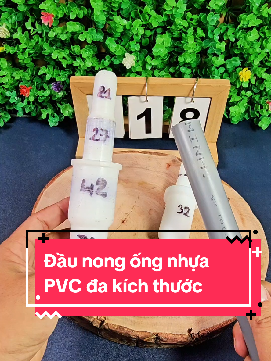 Đầu nong ống nhựa PVC đa kích thước, giải pháp cho thợ điện nước khi cần tạo đầu nối măng xông.  #daunongongnuoc4in1 #noiongnuoc #daunongong #daunongongnuoc 