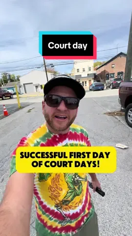 Day 1 of court days was a success… now onto some fun content on day two! 