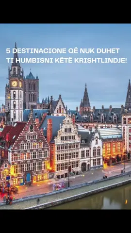 🎄✨ 5 QYTETE QË DUHET T’I VIZITONI KËTË KRISHTLINDJE! ✨🎄 🌟 Budapest – dritat që ju magjepsin 💡 ❤️ Paris – romantik deri në çdo rrugicë 🥐 🏰 Pragë – sharmi i përrallave të vërteta ❄️ 🍫 Bruges – rrugica me cokollatë dhe ëmbëlsira 🎁 🎠 Strasbourg – tregjet e Krishtlindjes që ngrohin zemrën ✨ Kjo është Evropa që duhet të përjetoni këtë sezon! ❄️🎅 #KrishtlindjeMagjike #TravelEurope #HolidayVibes #christmas #tiktok 