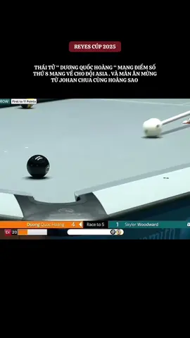 Phần 1832 | Đẳng cấp DuongQuocHoang#xuhuong#billiards#Reyes Cúp 2025