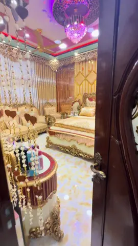 Wedding room #luxuryfurniture #illu #dontunderreviewmyvideo #vipbed #furniture 