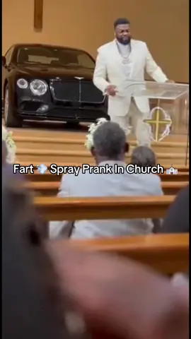 Fart 💨 Spray Prank In Church ⛪️ #Foryou, #viral, #foryoupage, #tiktok, #trending