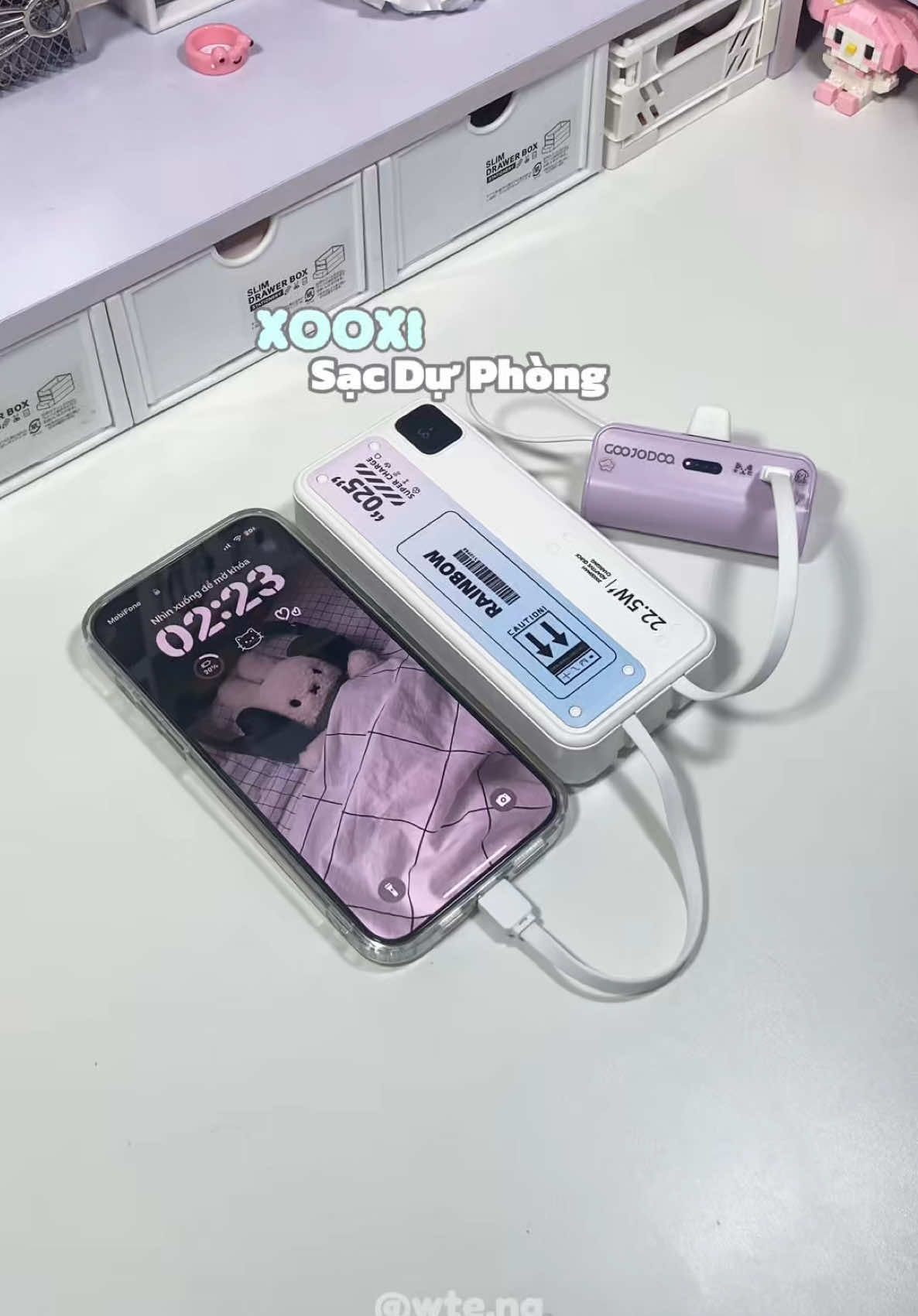 một thứ tui không thể thiếu khi ra ngoài đường ✨ #sacduphong #sacduphong20000mah #sacduphongsieudungluong #muataitiktok 