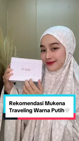 Hallo diaries!🛍️ mindie mau kasih rekomendasi mukena warna putih best seller🥰 buruan cek etalasenya dan dapatkan disc di LIVE‼️ #fyp #mukena #promolive #diskontiktokshop 
