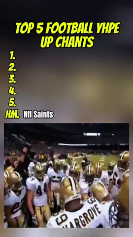 Top 5 Football hype up chants  #ranking #nfl #nflfootball #football #top5 
