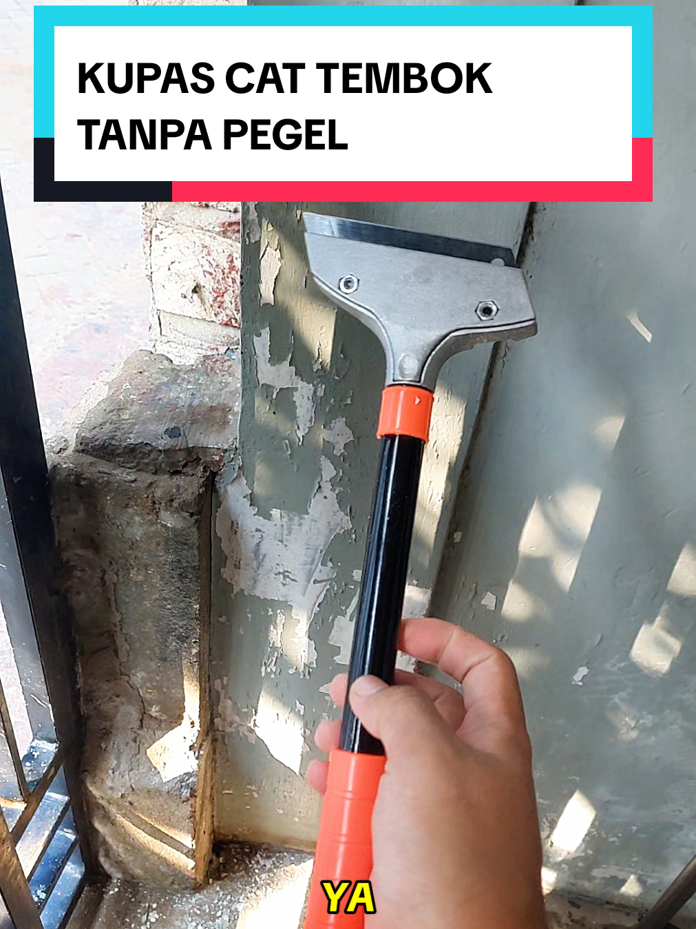 Ga perlu Pegel Amplas Cat tembok, Pakai pengupas cat tembok ini aja kerja lebih cepat. #pemgerokcat #kappengupascattembkk #pembersihcattembok #SiPalingAffiliate #ModalKontenDoang