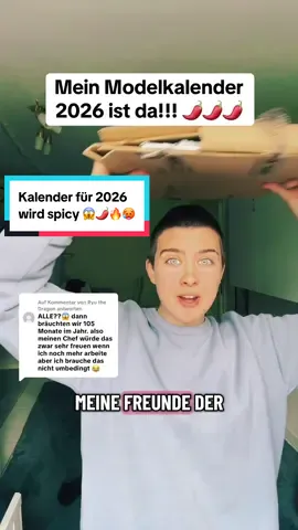Antwort auf @Ryu the Dragon was ist eure ehrliche Meinung zu dem Kalender für 2026? Würdet ihr euch sowas ins Wohnzimmer hängen oder ist es dafür zu Spicy? 🥵 #kalender #kalender2026 #jahreskalender #FLINTA #model 