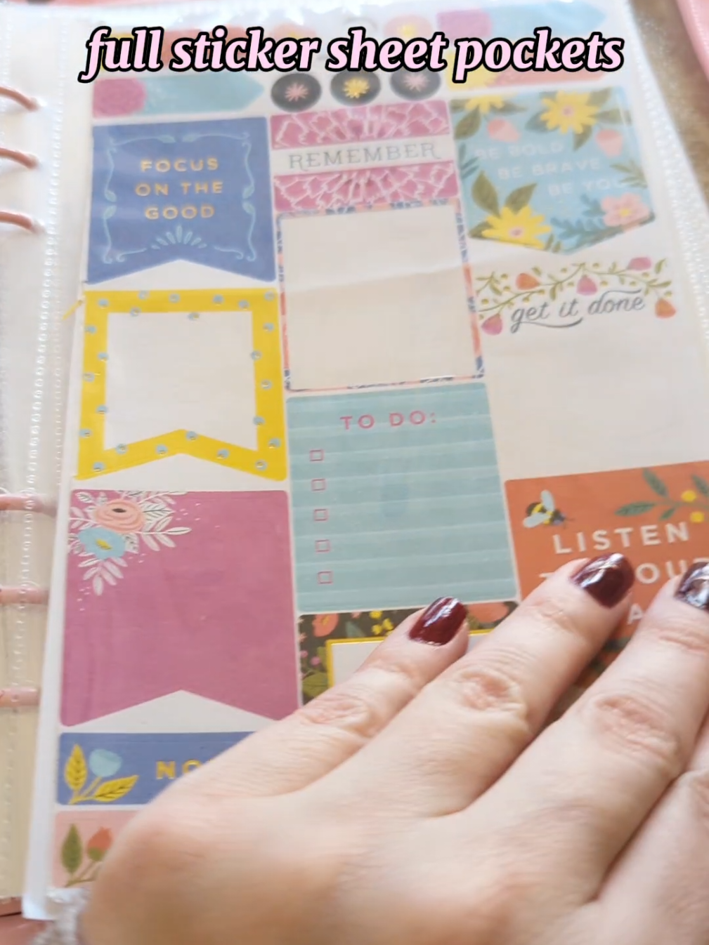 Found the perfect way to organize all my stickers ✨ Keeps everything neat, easy to see, and so satisfying to flip through! #stickerlove #plannerlove #junkjournal #girlgifts #organizedlife  This clear sticker organizer is such a game changer for anyone who loves journaling, scrapbooking, or crafting. It keeps all your sticker sheets tidy and easy to find while still looking super aesthetic on your desk or shelf. Perfect for collectors or anyone trying to stay organized in a cute way!