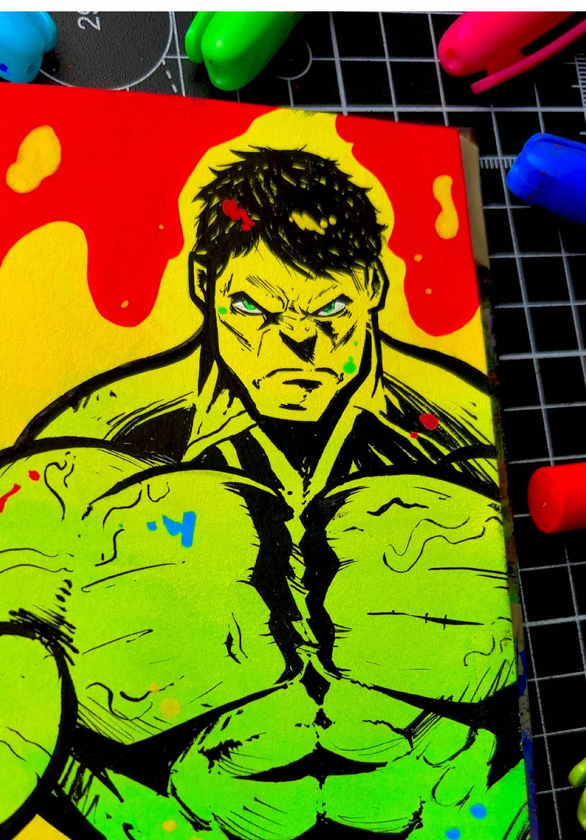 #hulk #brucebanner #art 