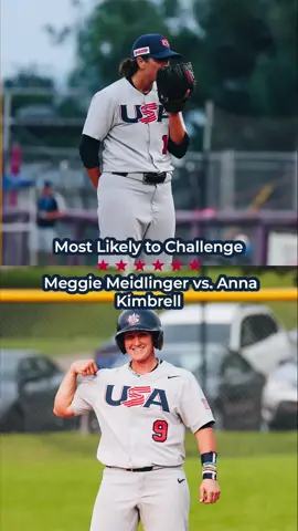 Teammates since ‘08, WNT fam for life 🇺🇸 #mostlikelytochallenge #baseball #teamusa 