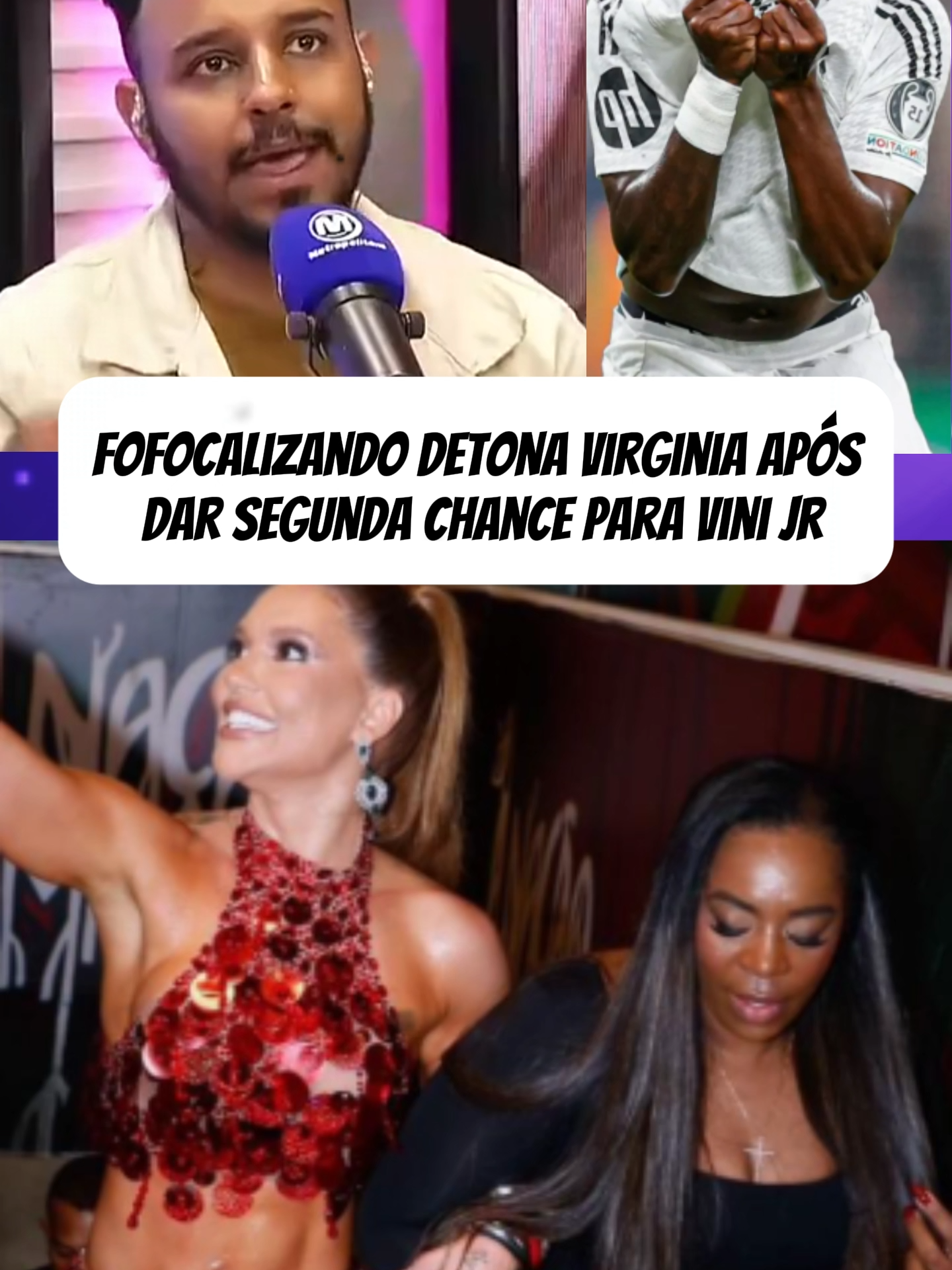 #programa fofocalizando detona @virginiafonseca por dar segunda chance para @vinijr e decidir ir com toda familia para espanha #quarto67HX e #hypexcortes @guilhermeebenuto @luansantana e @hypex.cortes #fofoca #polemica #famosos #virginia #vinijr