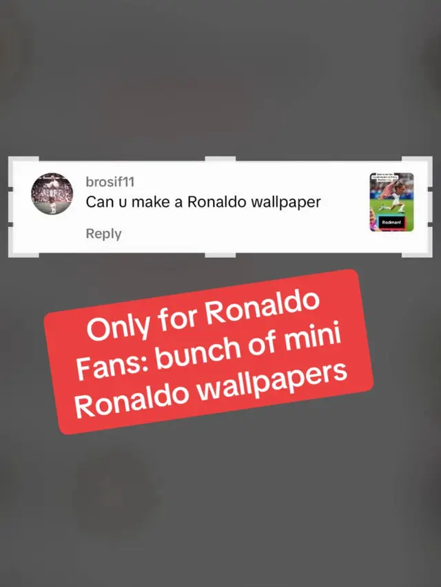 Messi and Ronaldo have been the most requested Minifootballer edits by far. Here’s a collection of some of the Ronaldo edits I’ve made. Share it with a Ronaldo fan who would enjoy the wallpapers! #ronaldo #cr7 #ronaldoedit #minifootballer 